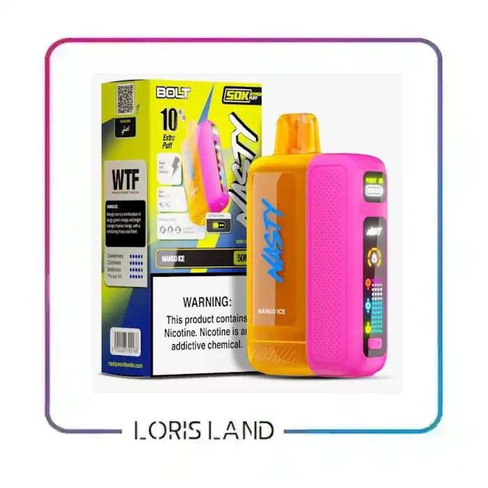 پاد یکبار مصرف انبه یخ نستی ۵۰ هزار پاف